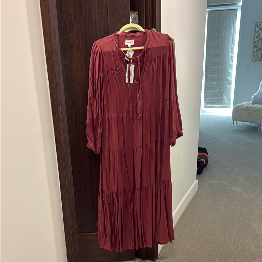 Brand new never worn honorine tiered maxi dress